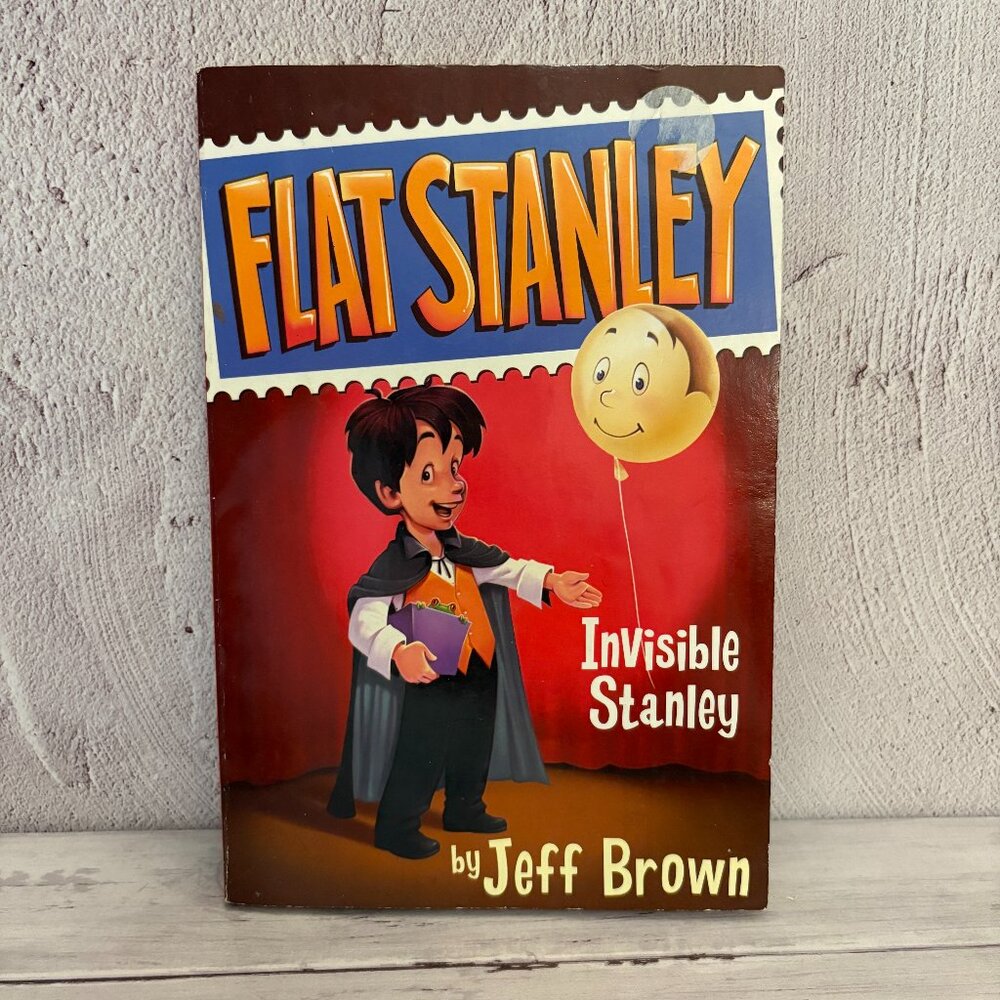 5 for $15 📕Flat Stanley: Invisible Stanley Harper Kids Book (SKU: 305MI)